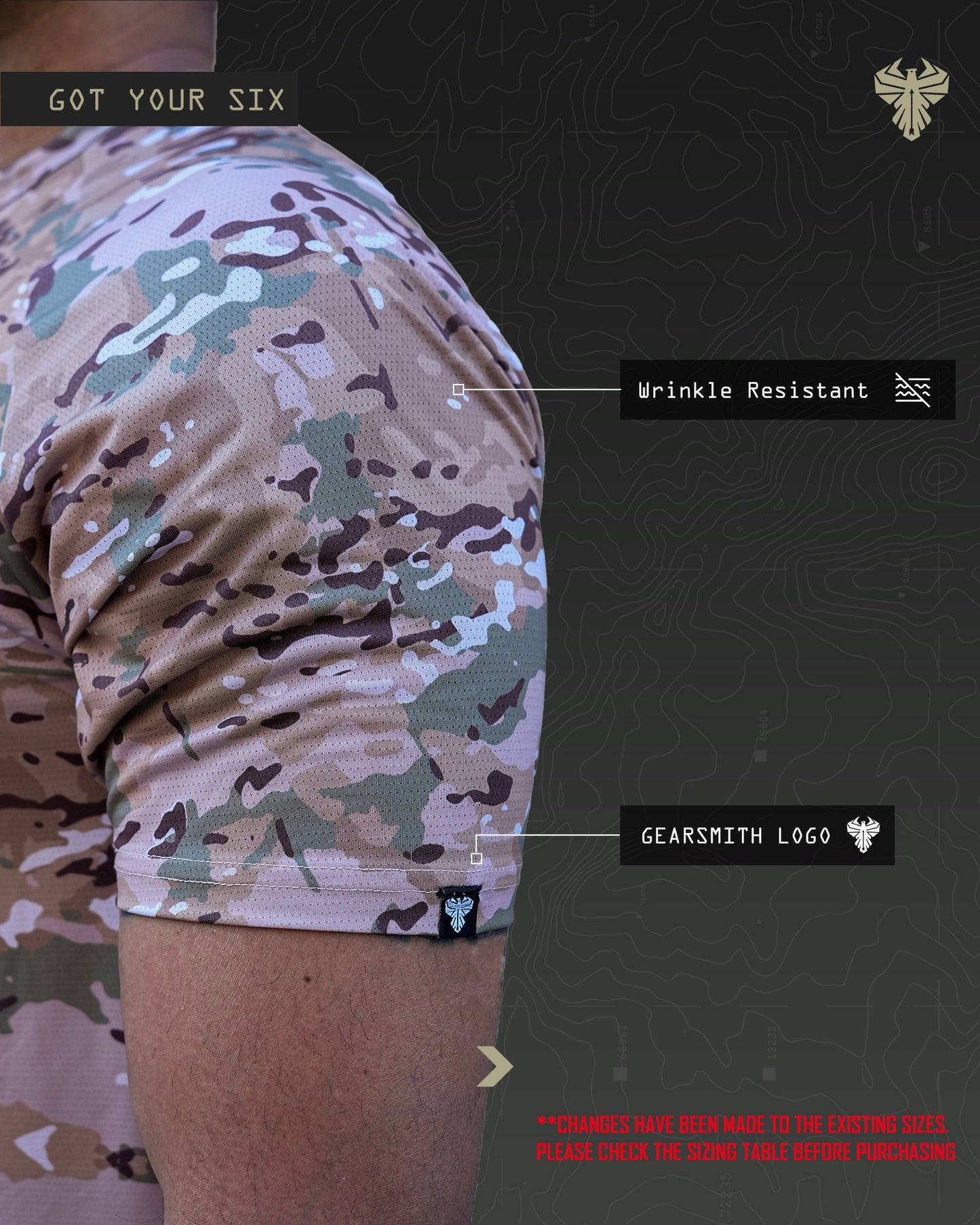 Multicam Arid Camo T-shirt