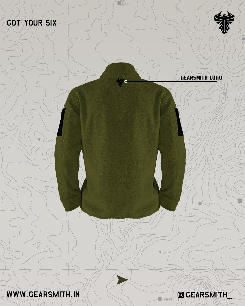 Frostguard MK.1 Tactical Fleece Jacket (Olive Green)