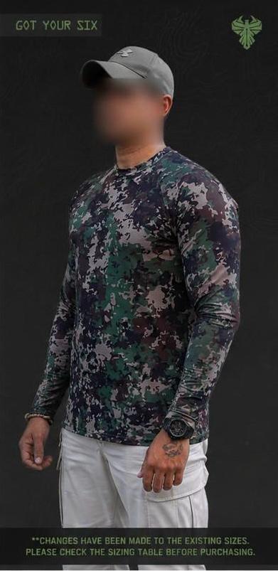 Phantom Grove Camo T-shirt Full Sleeves (SKU-T013)