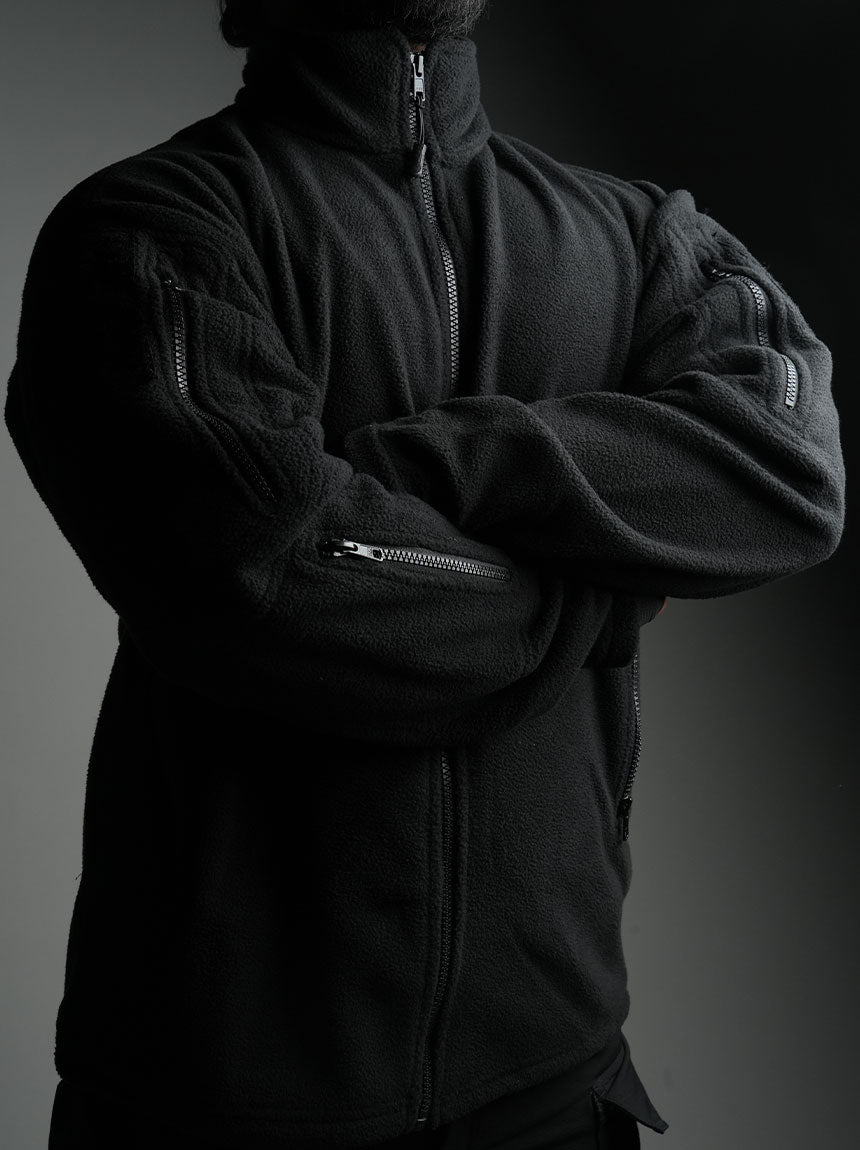 Frostguard MK.1 Tactical Fleece Jacket (Black)