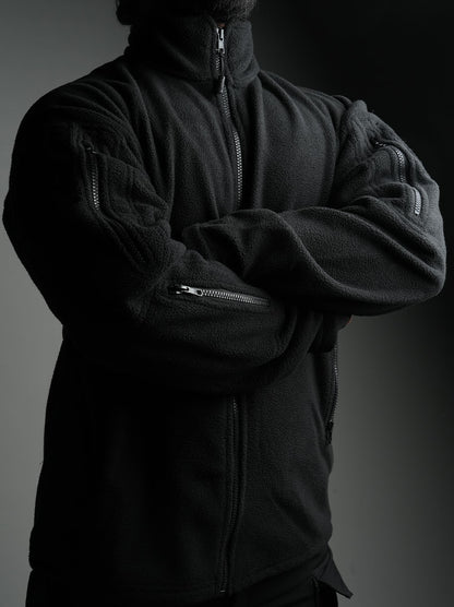 Frostguard MK.1 Tactical Fleece Jacket (Black)