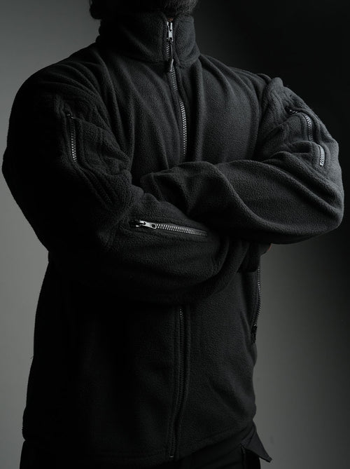 Frostguard MK.1 Tactical Fleece Jacket (Black)