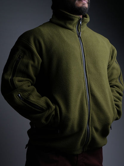 Frostguard MK.1 Tactical Fleece Jacket (Olive Green)