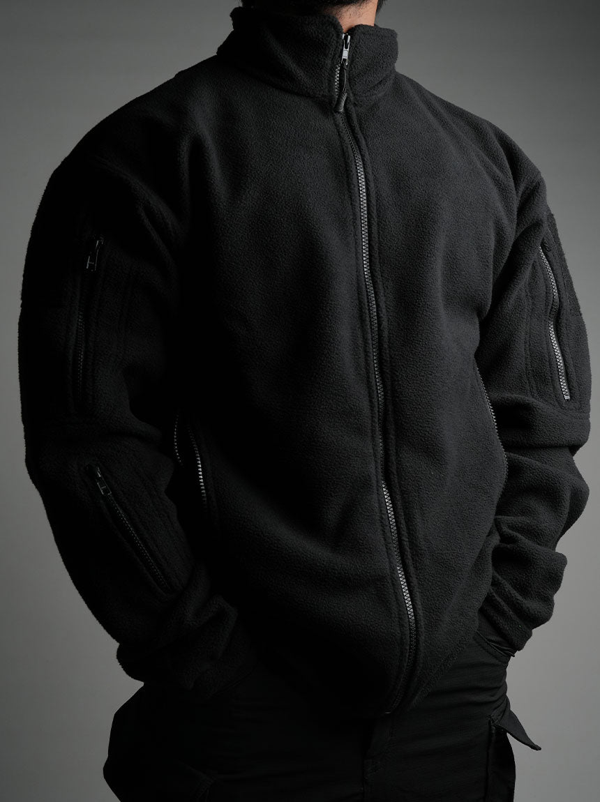Frostguard MK.1 Tactical Fleece Jacket (Black)