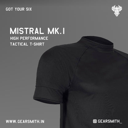 Mistral Mk.1 Black (Athletic Fit)
