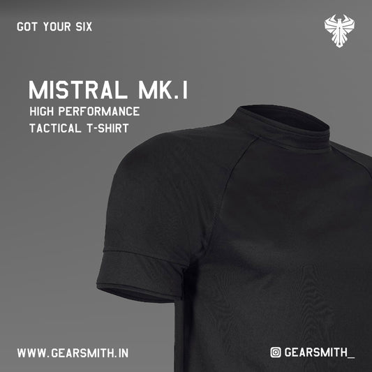 Mistral Mk.1 Black (Athletic Fit)