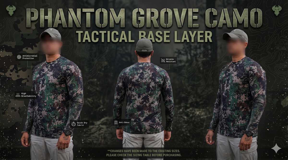 Phantom Grove Camo T-shirt Full Sleeves (SKU-T013)
