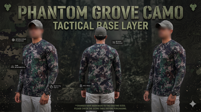 Phantom Grove Camo T-shirt Full Sleeves (SKU-T013)