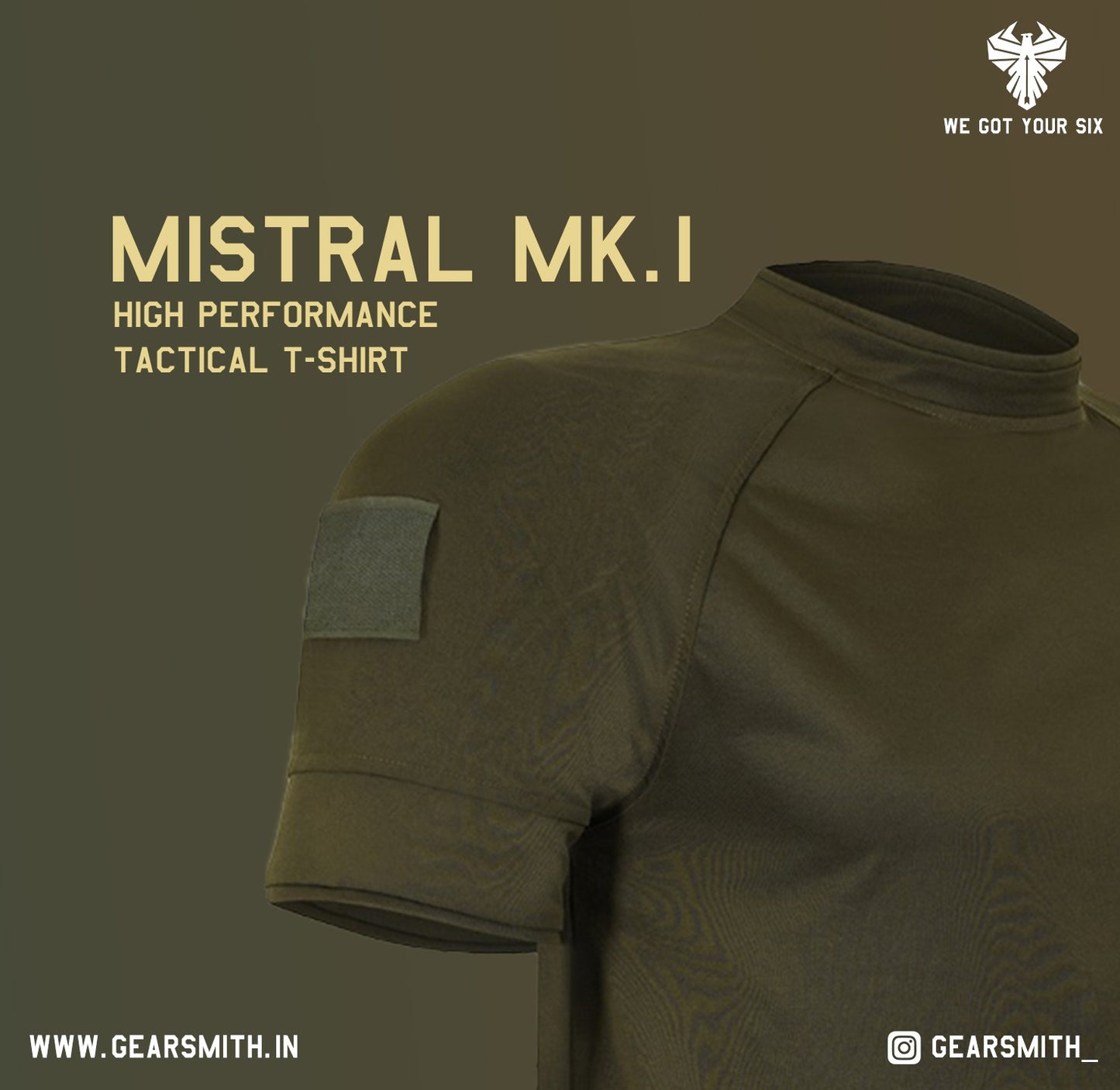 Mistral Mk.1 Olive Green (Athletic Fit)