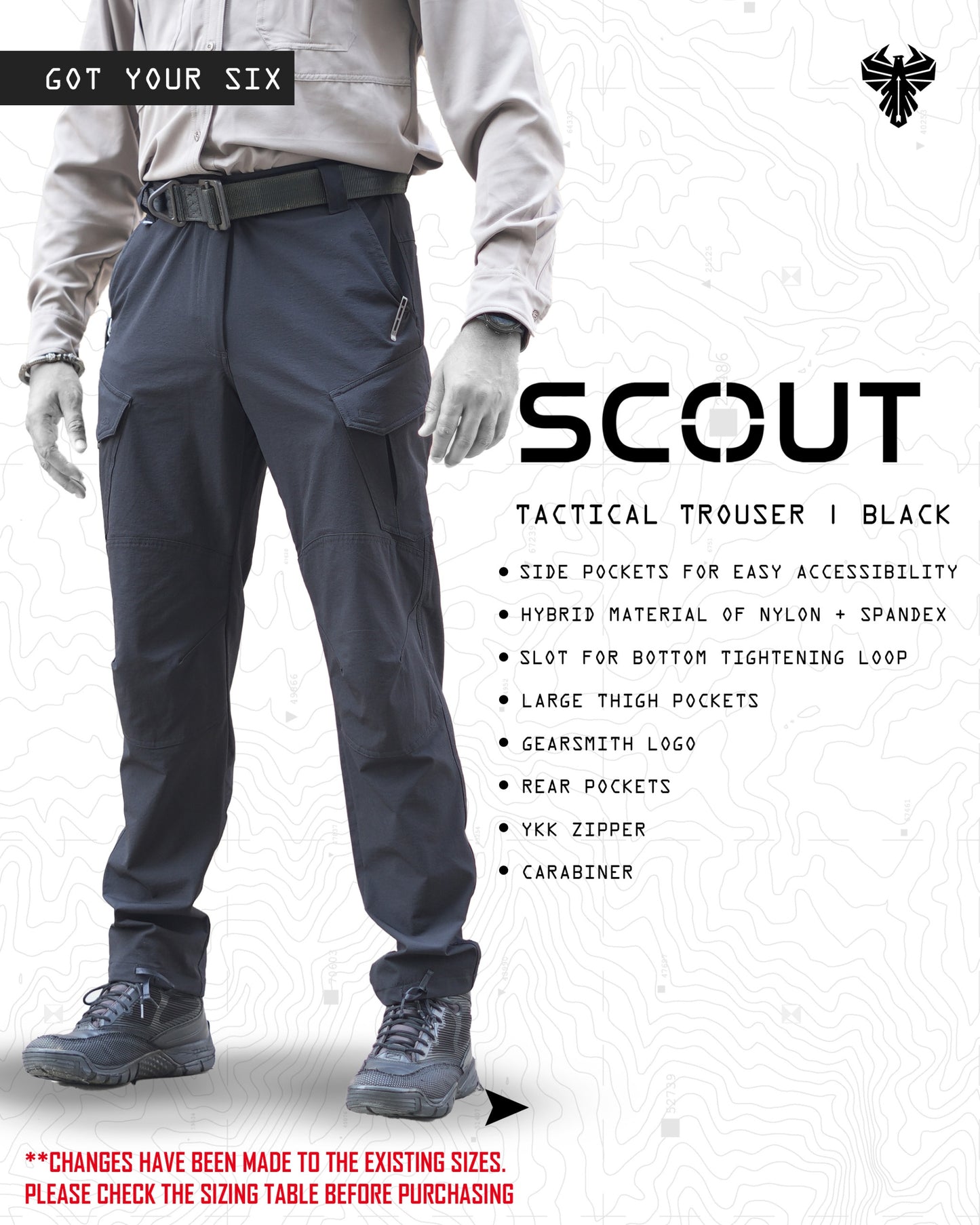 Scout Tactical Trouser (Black)