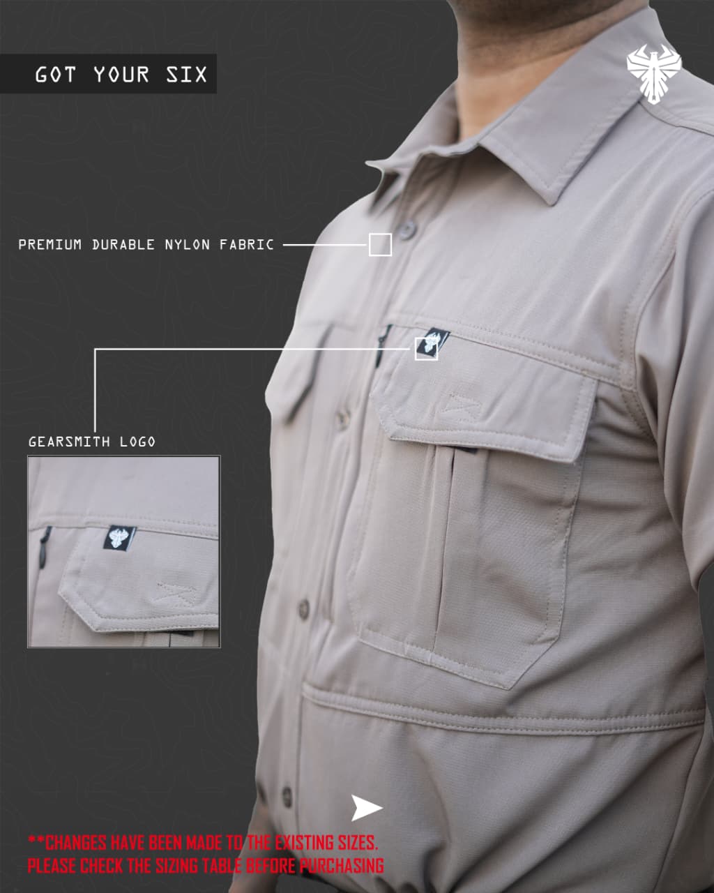 Apex Tactical Shirt (Sand)