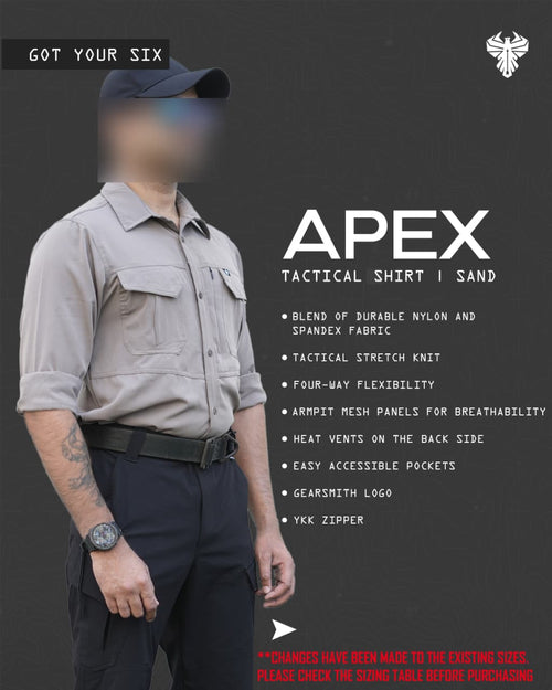Apex Tactical Shirt (Sand)