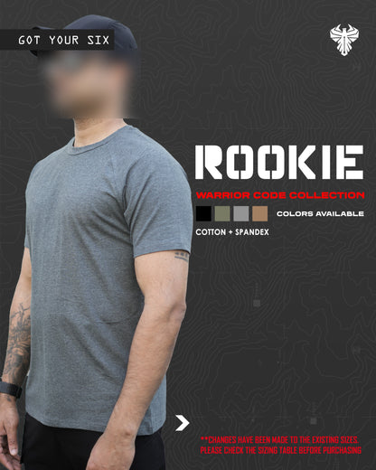 Rookie T-Shirt (Elephant Grey)