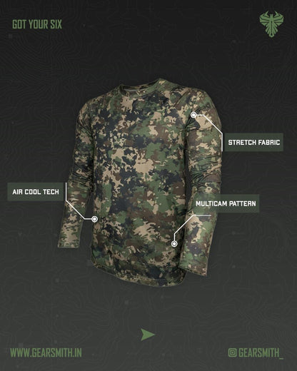 Ghostline MK.1 (Jungle Camo Full Sleeve/Fleece Lining)