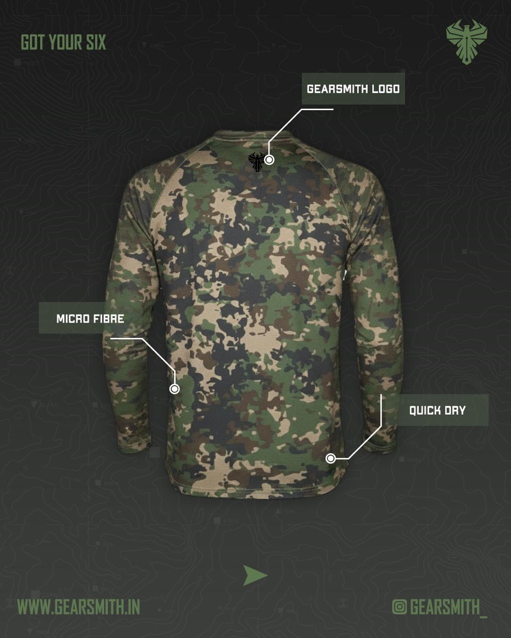 Ghostline MK.1 (Jungle Camo Full Sleeve/Fleece Lining)