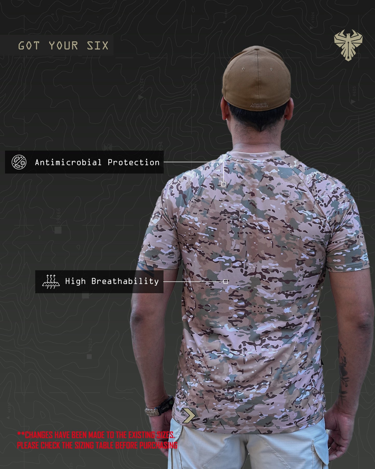 Multicam Arid Camo T-shirt