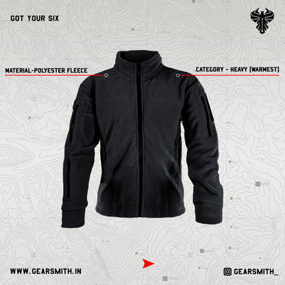 Frostguard MK.1 Tactical Fleece Jacket (Black)