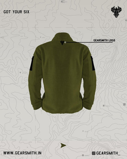 Frostguard MK.1 Tactical Fleece Jacket (Olive Green)