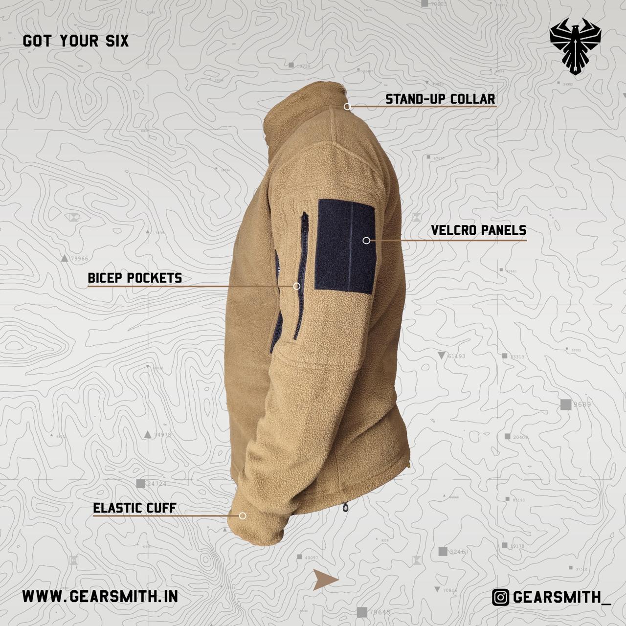 Frostguard MK.1 Tactical Fleece Jacket (Tan)