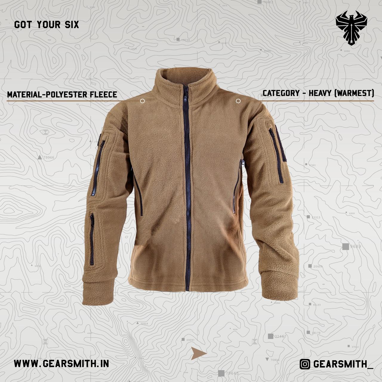Frostguard MK.1 Tactical Fleece Jacket (Tan)