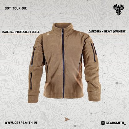 Frostguard MK.1 Tactical Fleece Jacket (Tan)