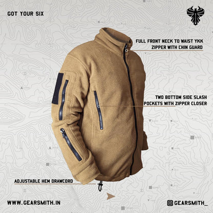 Frostguard MK.1 Tactical Fleece Jacket (Tan)