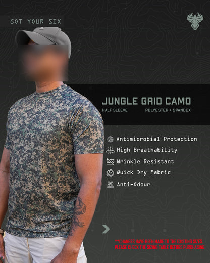 Jungle Grid Camo T-shirt