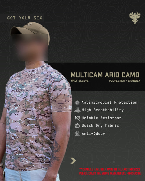 Multicam Arid Camo T-shirt