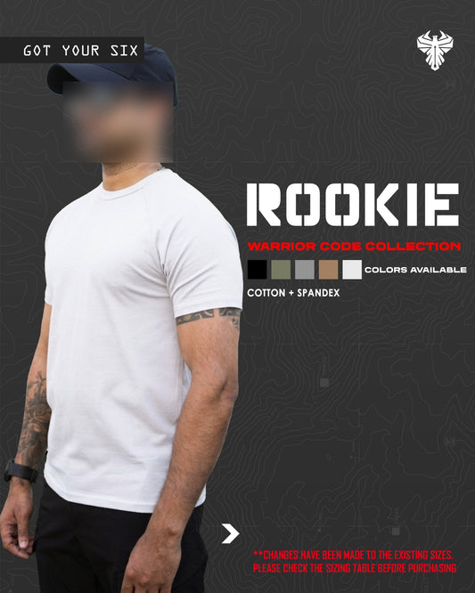 Rookie T-Shirt (Crane White)